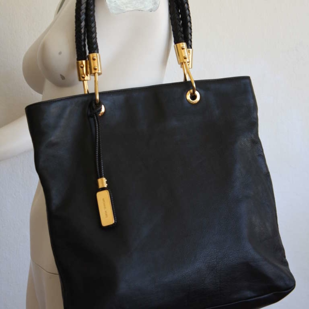 Michael Kors Skorpios Tote Woven Braided Bag - Picture 7 of 7